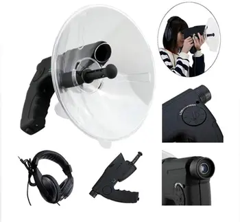 Parabolic Microphone Bionic Ear,Birds Listening Telescope,with A Built-in 8X Zoom Monoculars Listening(Including A Headset)Black
Parabolic Microphone Bionic Ear,Birds Listening Telescope,with A Built-in 8X Zoom Monoculars Listening(Including A Headset)Black