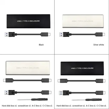 2021 New USB3.1 Type-C to for ngff M.2 Key-M Hard Drive Disk Box PCIE Adapter Enclosure
2021 New USB3.1 Type-C to for ngff M.2 Key-M Hard Drive Disk Box PCIE Adapter Enclosure