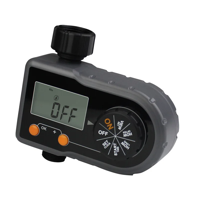 Digital Water Timer Solenoid Valve Home Garden Automatic Water Timer Garden Irrigation Controller System with LCD Display
Digital Water Timer Solenoid Valve Home Garden Automatic Water Timer Garden Irrigation Controller System with LCD Display