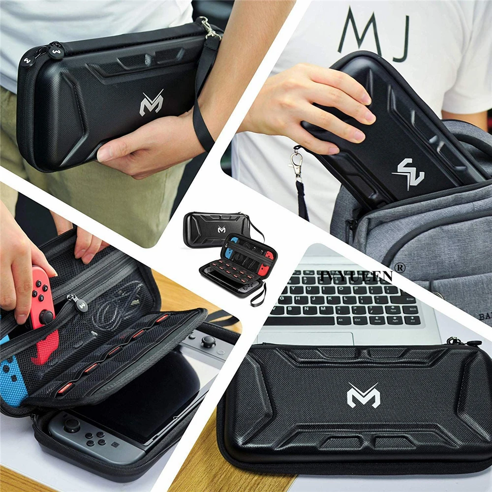 IVYUEEN Carrying Storage Bag for Nintend Switch Joy-con Controller with 8 Analog Thumb Grips for Nintendoswitch Accessories
IVYUEEN Carrying Storage Bag for Nintend Switch Joy-con Controller with 8 Analog Thumb Grips for Nintendoswitch Accessories