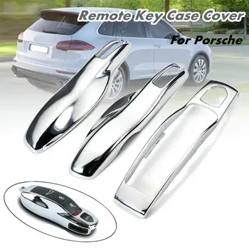 3Pcs Car Remote Fob Key Case Cover Mirror Silver Chrome Key Shell Replace for Porsche Boxster Cayman 911 Panamera Cayenne Macan
3Pcs Car Remote Fob Key Case Cover Mirror Silver Chrome Key Shell Replace for Porsche Boxster Cayman 911 Panamera Cayenne Macan