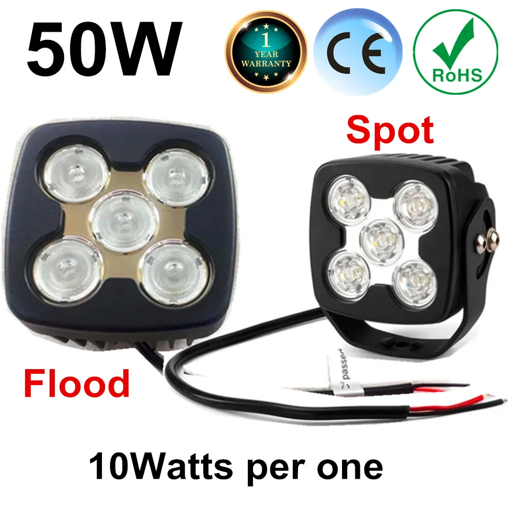 Factory 4inch 50W 5 Lens LED Work Light 12V~30V For Underground Mining truck Forklift For Boat Truck Trailer SUV ATV Fog Light
Factory 4inch 50W 5 Lens LED Work Light 12V~30V For Underground Mining truck Forklift For Boat Truck Trailer SUV ATV Fog Light