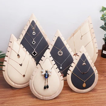 Necklace Holder Jewelry Pendant Chain Display Black Stand Velvet Easel Organizer Rack
Necklace Holder Jewelry Pendant Chain Display Black Stand Velvet Easel Organizer Rack