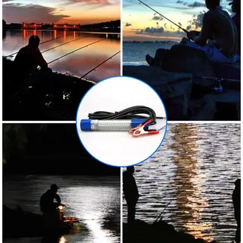 Underwater Fishing Light 12V-24V 180 LED Lamp Lure Bait Finder Night Fishing Light for Shrimp, Prawns, Squid and Fish,10w 
Underwater Fishing Light 12V-24V 180 LED Lamp Lure Bait Finder Night Fishing Light for Shrimp, Prawns, Squid and Fish,10w