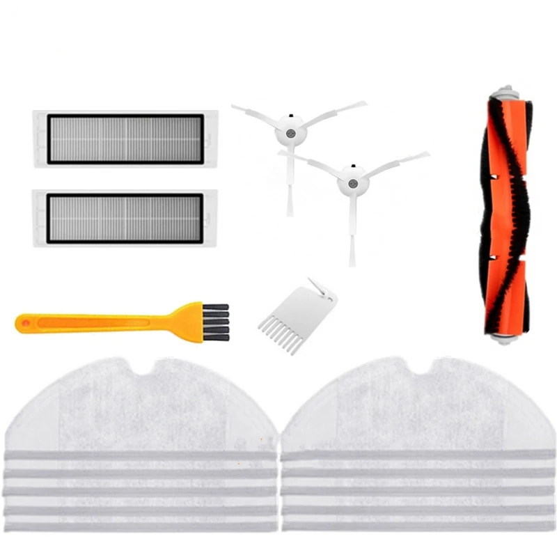 for Xiaomi Roborock S50 S5 Accessories Robot Vacuum Cleaner Spare Parts Kits Main Brush+Filter+Side Brush+Mop Cloth
for Xiaomi Roborock S50 S5 Accessories Robot Vacuum Cleaner Spare Parts Kits Main Brush+Filter+Side Brush+Mop Cloth