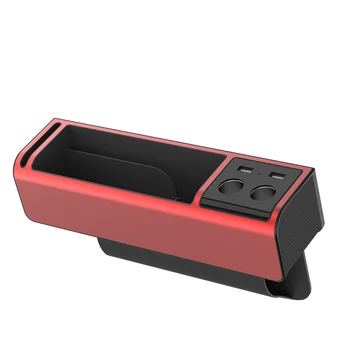 Car Crevice Storage Box With Dual USB Charger Car Accessories Car Seat Gap built-in box car seat organizer Curved splint fixing
Car Crevice Storage Box With Dual USB Charger Car Accessories Car Seat Gap built-in box car seat organizer Curved splint fixing