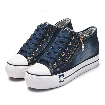 Canvas shoes for girls 2020 Spring Fashion Sneakers Solid Sewing Women Denim Shoe Sapato Feminino Size 35-41
Canvas shoes for girls 2020 Spring Fashion Sneakers Solid Sewing Women Denim Shoe Sapato Feminino Size 35-41