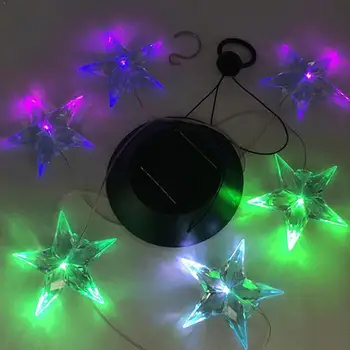 Led Solar-Powered Star Lights Solar Wind Chime Light Star Color Colourful Hummingbird Light Transparent A0L4
Led Solar-Powered Star Lights Solar Wind Chime Light Star Color Colourful Hummingbird Light Transparent A0L4