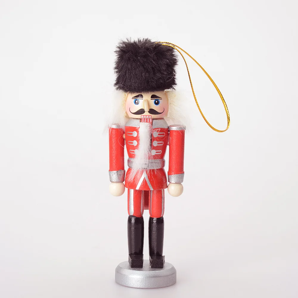 creative wood craft gifts hand-painted nutcracker soldier puppet