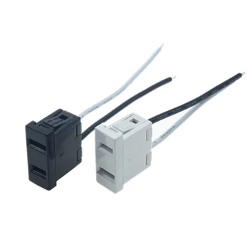 15A 125V 2Pin US CN AC Power Socket Outlet Female DIY Snap-on Panel Mounting Socket
15A 125V 2Pin US CN AC Power Socket Outlet Female DIY Snap-on Panel Mounting Socket