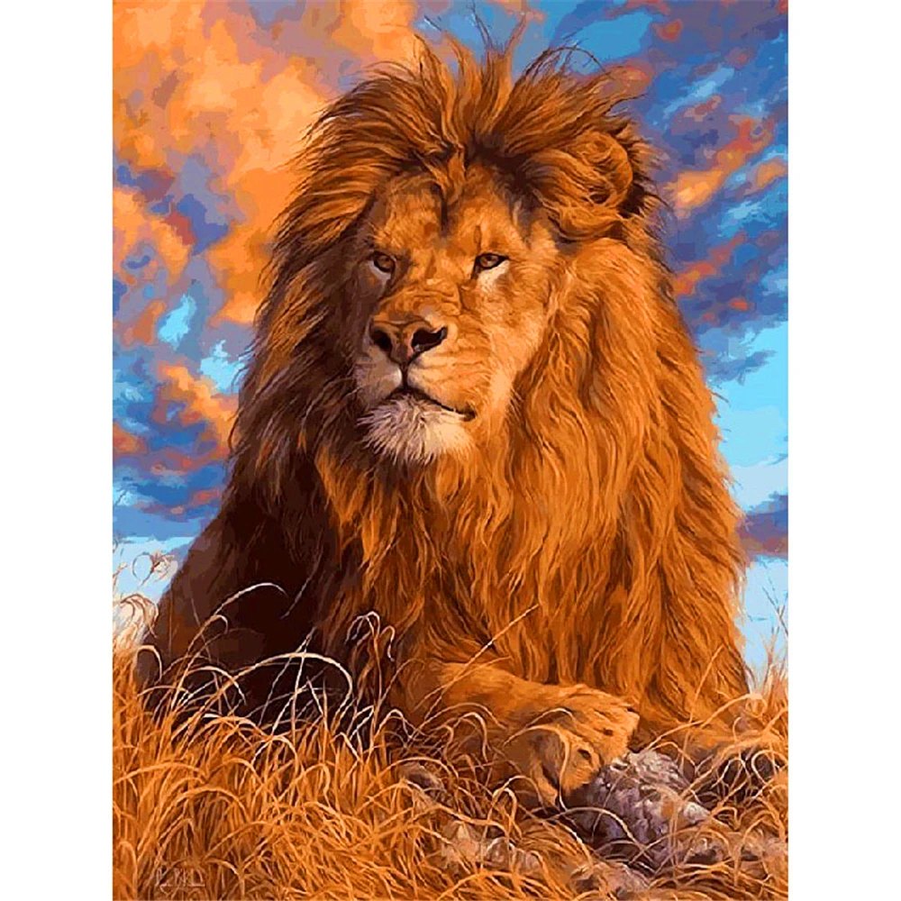 Grassland Lion Theme Painting by Numbers with Combo Inner Frame Packed in Colorful Box with 4050 size Colorful Canvas and Brushs
Grassland Lion Theme Painting by Numbers with Combo Inner Frame Packed in Colorful Box with 4050 size Colorful Canvas and Brushs
