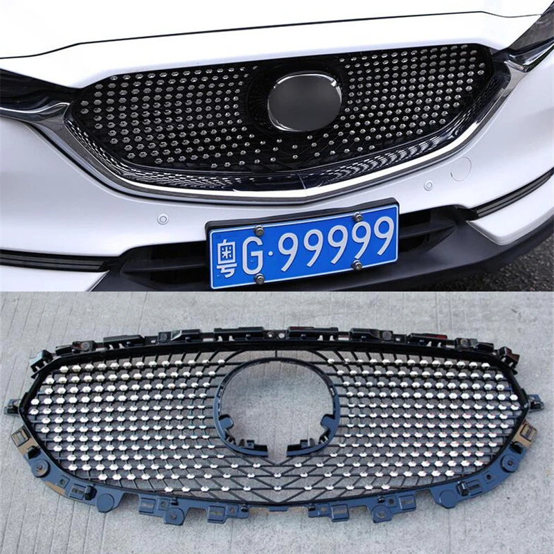 CEYUSOT For Diamond Grills Mazda CX-5 CX-8 ABS FRONT Bumper Full Star RACING GRILLE Cover Trim Car Styling ACCESSORIES 2017-UP
CEYUSOT For Diamond Grills Mazda CX-5 CX-8 ABS FRONT Bumper Full Star RACING GRILLE Cover Trim Car Styling ACCESSORIES 2017-UP