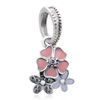 Authentic 925 Sterling Silver Bead Charm Spring Poetic Blooms With Crystal Pendant Bead Fit Pandora Bracelet Diy Jewelry
Authentic 925 Sterling Silver Bead Charm Spring Poetic Blooms With Crystal Pendant Bead Fit Pandora Bracelet Diy Jewelry