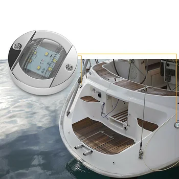 2X Round 3" Marine Boat Stern Transom Lights White 6 LED Courtesy Cockpit Light New And High Quality
2X Round 3" Marine Boat Stern Transom Lights White 6 LED Courtesy Cockpit Light New And High Quality