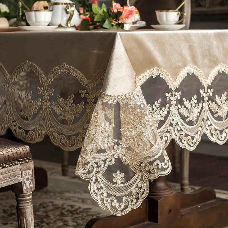 Vintage Gold Elegant Lace Tablecloth Dining Room Bistro Restaurant Table Setting Wedding Holiday Event Catering Tablescapes P42
Vintage Gold Elegant Lace Tablecloth Dining Room Bistro Restaurant Table Setting Wedding Holiday Event Catering Tablescapes P42