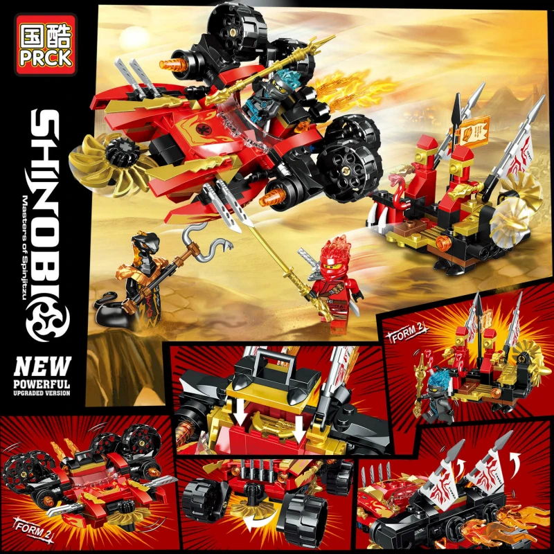 New 317pcs NINJA Blocks Kai Desert Topographic Exploration Vehicle Building Blocks Bricks Model Kids City Compatible Marvel Toys
New 317pcs NINJA Blocks Kai Desert Topographic Exploration Vehicle Building Blocks Bricks Model Kids City Compatible Marvel Toys