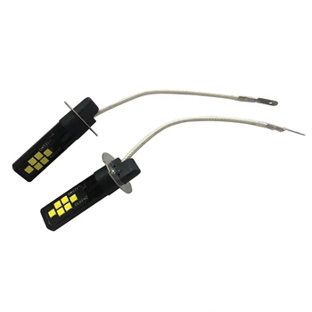 2pcs Universal H3 Car Headlight 12-SMD 3030 LED Bulbs Super Bright White 6000K Car Fog Light Lamp 12V 1500LM Car Headlamp
2pcs Universal H3 Car Headlight 12-SMD 3030 LED Bulbs Super Bright White 6000K Car Fog Light Lamp 12V 1500LM Car Headlamp