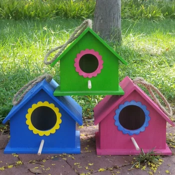 Outdoor Bird House Wooden Pearl Sparrow Bird House Wood Bird Nest Decoration Bird Cage Breeding Box
Outdoor Bird House Wooden Pearl Sparrow Bird House Wood Bird Nest Decoration Bird Cage Breeding Box