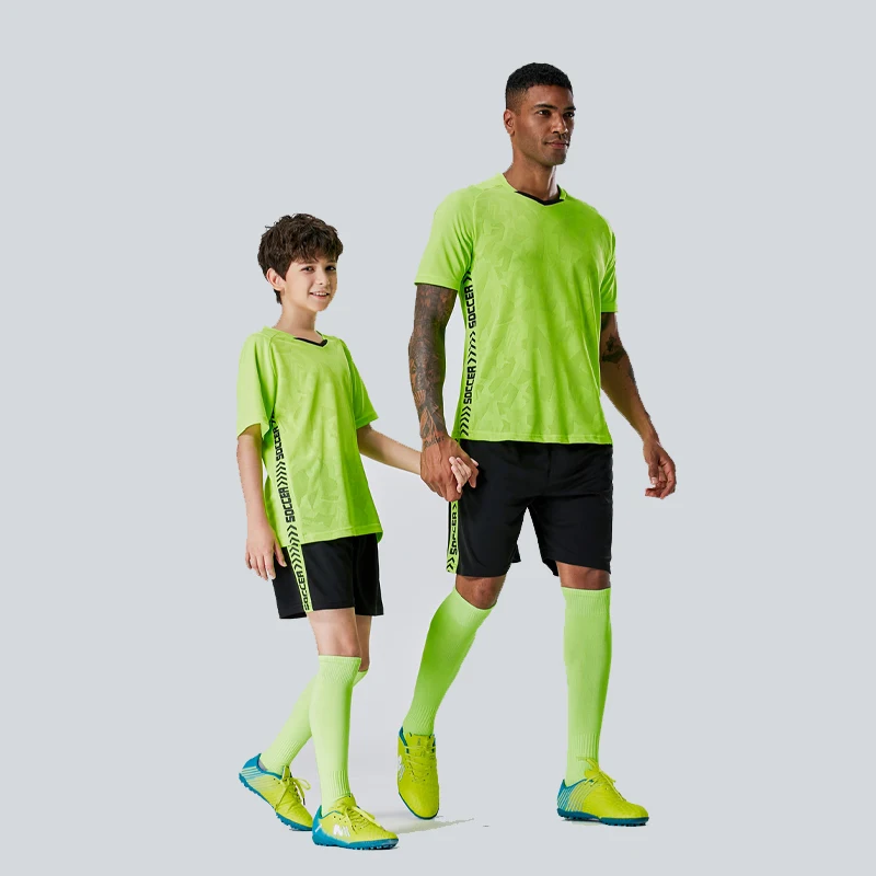 Raibaallu of male soccer team club uniforms boys soccer jersey suits shirts and shorts kits green red blue orange color
Raibaallu of male soccer team club uniforms boys soccer jersey suits shirts and shorts kits green red blue orange color