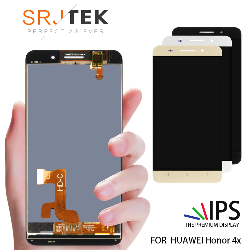 SRJTEK 5.5''For Huawei Honor 4X New Full LCD Screen Display +Touch Screen Digitizer Glass Lens Sensor Assembly
SRJTEK 5.5''For Huawei Honor 4X New Full LCD Screen Display +Touch Screen Digitizer Glass Lens Sensor Assembly