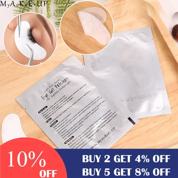 Hot Sale 50 Pairs/lot New Style Eye Pads Lint Free Eyelashes Paper Patches Grafted Lashes Eyelash Extension Makeup Tools Silver 
Hot Sale 50 Pairs/lot New Style Eye Pads Lint Free Eyelashes Paper Patches Grafted Lashes Eyelash Extension Makeup Tools Silver