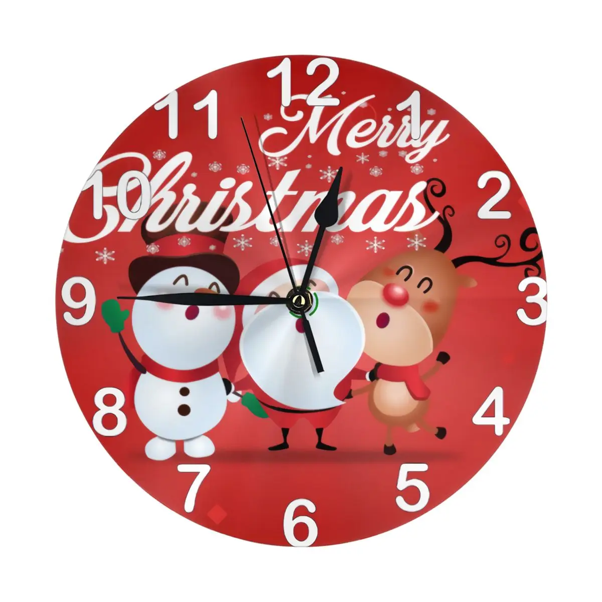 Merry Christmas Santa Snow Round Wall Clock 10 Inch Silent Non Ticking Battery Operated For Living Room Kitchen Bedroom Office
Merry Christmas Santa Snow Round Wall Clock 10 Inch Silent Non Ticking Battery Operated For Living Room Kitchen Bedroom Office