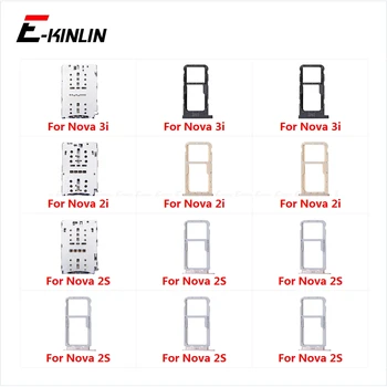 Sim Card Tray Socket Slot Reader Adapter Micro SD Card For HuaWei Nova 3i 2i 2S Holder Connector Container Replacement Parts
Sim Card Tray Socket Slot Reader Adapter Micro SD Card For HuaWei Nova 3i 2i 2S Holder Connector Container Replacement Parts