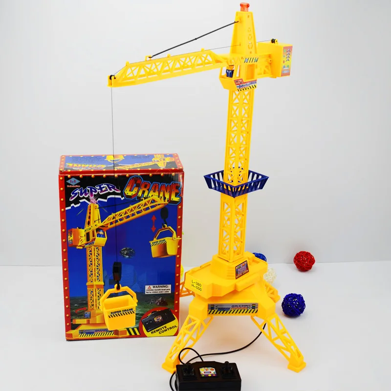 Children Tower Crane Toy Model-by-Wire Tower Crane Boy Electric Remote Control Car Engineering Vehicle Large Size Crane
Children Tower Crane Toy Model-by-Wire Tower Crane Boy Electric Remote Control Car Engineering Vehicle Large Size Crane