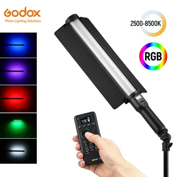 Godox LC500R 2500K-8500K Bi-Color Full Color RGB LED Light Stick Lighting Effects CRI 96 TLCI 98 with Remote Control & Barndoor
Godox LC500R 2500K-8500K Bi-Color Full Color RGB LED Light Stick Lighting Effects CRI 96 TLCI 98 with Remote Control & Barndoor