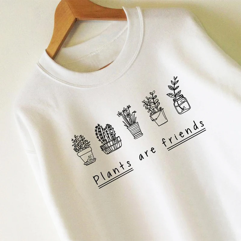 plants are friends sweatshirt casual print pullovers harajuku sweatshirts pink clothing woman clothes oversized hoodie
plants are friends sweatshirt casual print pullovers harajuku sweatshirts pink clothing woman clothes oversized hoodie