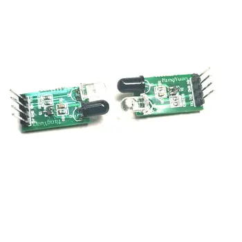 IR near infrared obstacle avoidance sensor module photoelectric reflection on the tube infrared transmitting and receiving tube
IR near infrared obstacle avoidance sensor module photoelectric reflection on the tube infrared transmitting and receiving tube