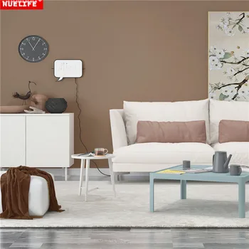Waterproof and anti-fouling wallpaper net wallpaper brown dark brown non-woven modern minimalist pure plain background wallpaper
Waterproof and anti-fouling wallpaper net wallpaper brown dark brown non-woven modern minimalist pure plain background wallpaper