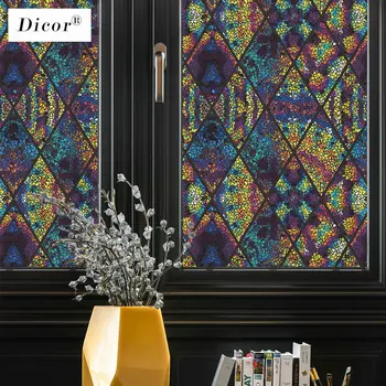 DICOR 2M 78.74in GOTHIC Rhombic Stained Window Decorative Film BLT2345KJ Window Film
DICOR 2M 78.74in GOTHIC Rhombic Stained Window Decorative Film BLT2345KJ Window Film