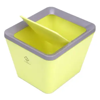 Creative Mini Trash Rolling Flap Cover Type Storage Buckets Household Cleaning Desktop Garbage Waste Basket with Lid
Creative Mini Trash Rolling Flap Cover Type Storage Buckets Household Cleaning Desktop Garbage Waste Basket with Lid