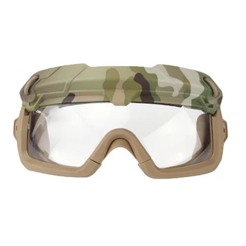 WST Multi-dimensional Split Type Airsoft Tactical Hunting Glasses Mask Helmet Safety Goggles Outdoor Paintball Goggles- CP
WST Multi-dimensional Split Type Airsoft Tactical Hunting Glasses Mask Helmet Safety Goggles Outdoor Paintball Goggles- CP