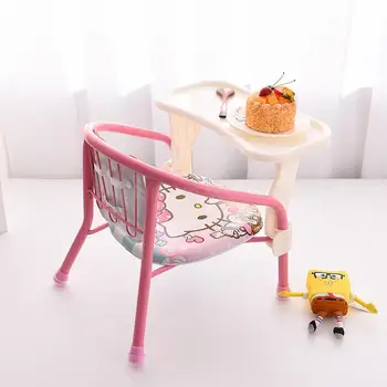 

Children's Backrest Portable Call Small Chair Bench Eating Stand Cartoon Baby Dinner Chair Children's Chair