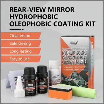 HGKJ Rearview Mirror Hydrophobic Oleophobic Coating Kit. Rain And Hydrophobic, Paint Ink, Small Stickers.
HGKJ Rearview Mirror Hydrophobic Oleophobic Coating Kit. Rain And Hydrophobic, Paint Ink, Small Stickers.