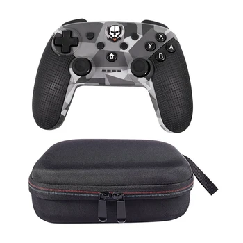 Bluetooth Gyroscope Accelerator Game Controller for Nintend Switch Pro Pc & Eva Case for Nintendo Switch Pro Controller
Bluetooth Gyroscope Accelerator Game Controller for Nintend Switch Pro Pc & Eva Case for Nintendo Switch Pro Controller