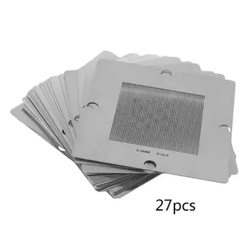 1Set 80x80mm Universal BGA Stencil Kit Steel Stencils Template for Laptop Reballing Motherboard Repair Parts
1Set 80x80mm Universal BGA Stencil Kit Steel Stencils Template for Laptop Reballing Motherboard Repair Parts