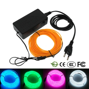 10M/20M/30M/50M Neon el wire Lights Decor Light Neon lamp Flexible EL Wire Rope Waterproof for Dance Party party decoration
10M/20M/30M/50M Neon el wire Lights Decor Light Neon lamp Flexible EL Wire Rope Waterproof for Dance Party party decoration