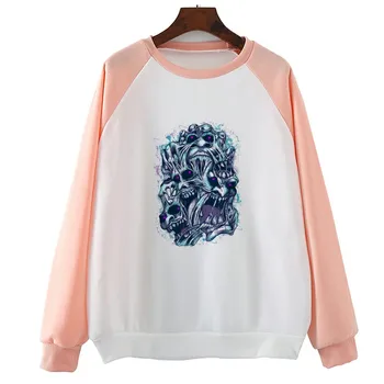 Multiple Personality Skull Women Hoodies Tumblr Coat Tops Trendy Casual Korean Style Harajuku Sweatshirts
Multiple Personality Skull Women Hoodies Tumblr Coat Tops Trendy Casual Korean Style Harajuku Sweatshirts