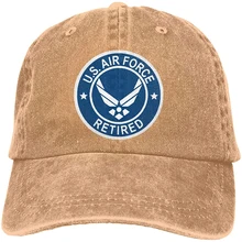 US Retired USAF Adult Cowboy Hat Baseball Cap Adjustable Athletic Customized Awesome Hat 
US Retired USAF Adult Cowboy Hat Baseball Cap Adjustable Athletic Customized Awesome Hat