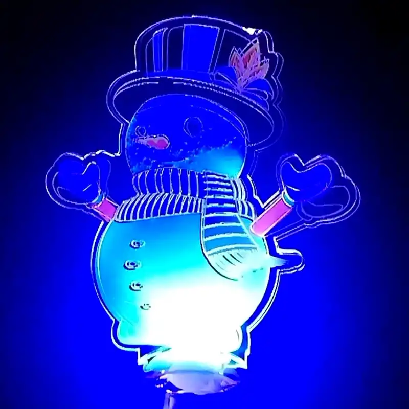 christmas creative gifts christmas snowman light