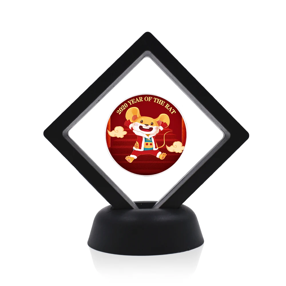 Symbol of The Year 2020 Rat Collectible Coins Silver Plated Coin Challenge Coin with Box Non-currency Coins for Christmas Gift
Symbol of The Year 2020 Rat Collectible Coins Silver Plated Coin Challenge Coin with Box Non-currency Coins for Christmas Gift
