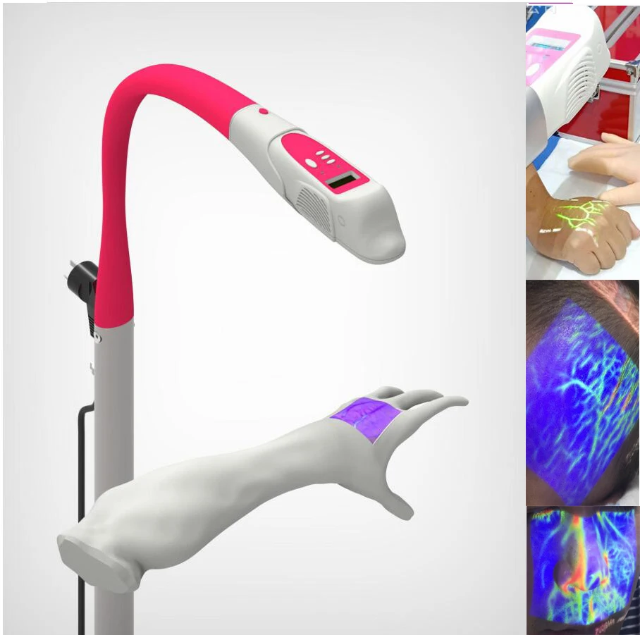 Handheld Vein Viewer Finder Locator Projection Venipuncture Illumination Dock Clear and accurate with stand
Handheld Vein Viewer Finder Locator Projection Venipuncture Illumination Dock Clear and accurate with stand