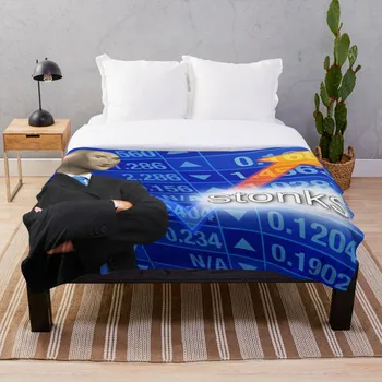 stonks Throw Blanket Soft Sherpa Blanket Bed Sheet Single Knee Blanket Office Nap Blanket
stonks Throw Blanket Soft Sherpa Blanket Bed Sheet Single Knee Blanket Office Nap Blanket