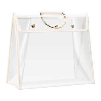 Hot Clear Dust-Proof Bag Transparent Dust Bag Organizer Purse Handbag Protector with Magnetic Snap
Hot Clear Dust-Proof Bag Transparent Dust Bag Organizer Purse Handbag Protector with Magnetic Snap