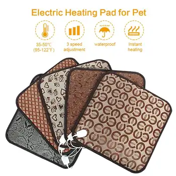 US Plug 110V 20W Electric Heating Pad Pet Dog Cat Warming Mat Safe Waterproof Durable Easy Cleaning 45*45*1cm(Random Style)
US Plug 110V 20W Electric Heating Pad Pet Dog Cat Warming Mat Safe Waterproof Durable Easy Cleaning 45*45*1cm(Random Style)