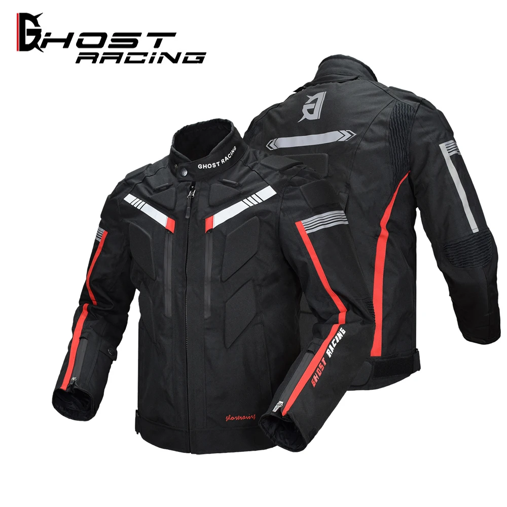 GHOST RACING Motorcycle Jacket Armor Oxford Cloth 600D Racing Jacket Full Body Protection Moto Motocross Off-road Equipment
GHOST RACING Motorcycle Jacket Armor Oxford Cloth 600D Racing Jacket Full Body Protection Moto Motocross Off-road Equipment