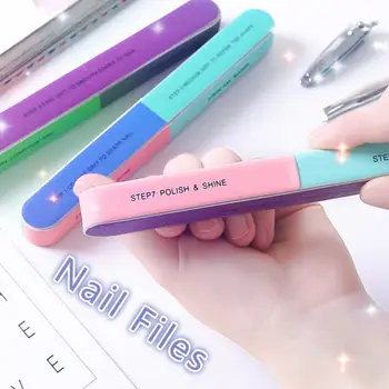 Six-sided Colorful Beauty Nail Files Sanding Buffer Block Manicure Nail Polishing Durable Undamaged Nail Polish Nail Art Tools
Six-sided Colorful Beauty Nail Files Sanding Buffer Block Manicure Nail Polishing Durable Undamaged Nail Polish Nail Art Tools
